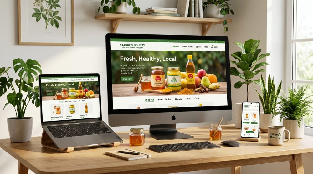 Organic Food & Grocery Demo Preview