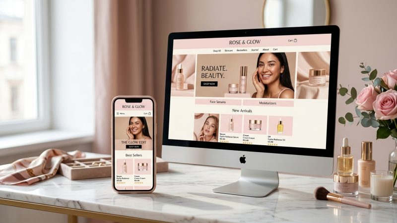 Glow Beauty – কসমেটিকস & স্কিন কেয়ার