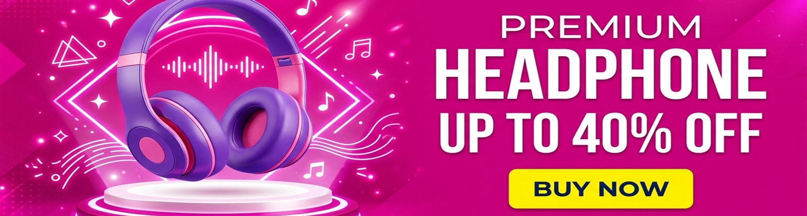 Premium Headphones Up To 40% OFF