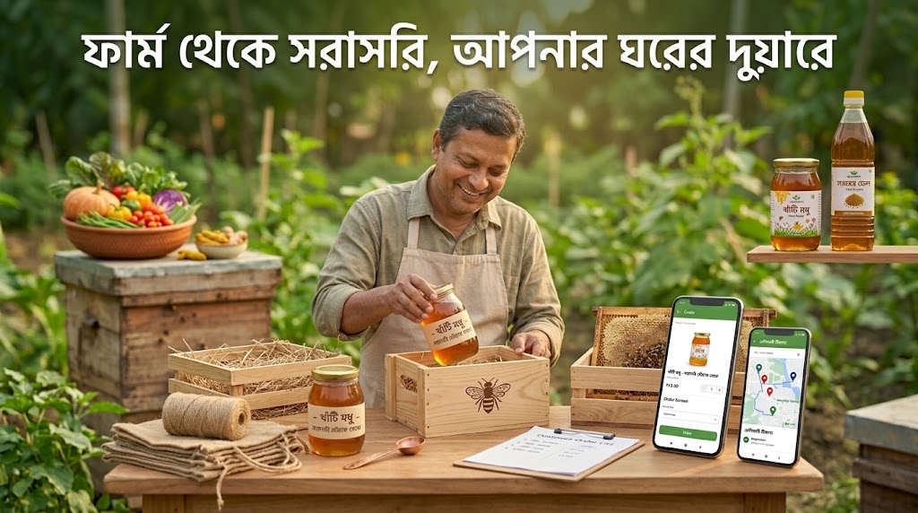সুন্দরবনের খাঁটি প্রাকৃতিক মধু ও প্রিমিয়াম গাওয়া ঘি