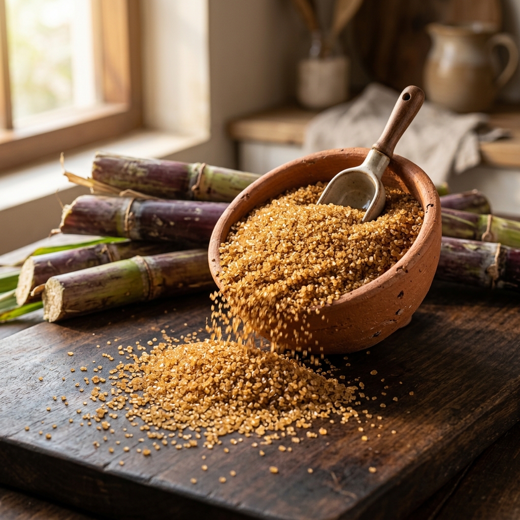 Organic Brown Sugar (হাতে তৈরি লাল চিনি)